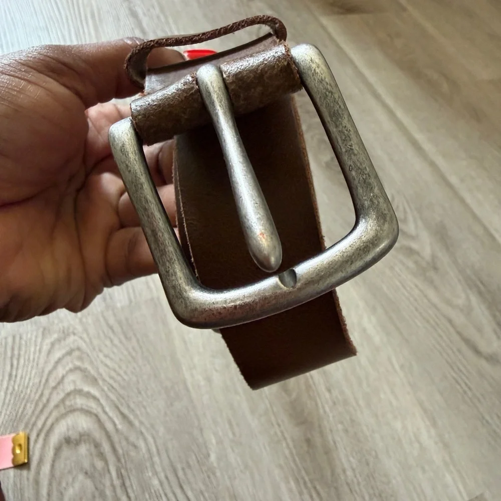 Banana Republic Dark Brown Leather Belt